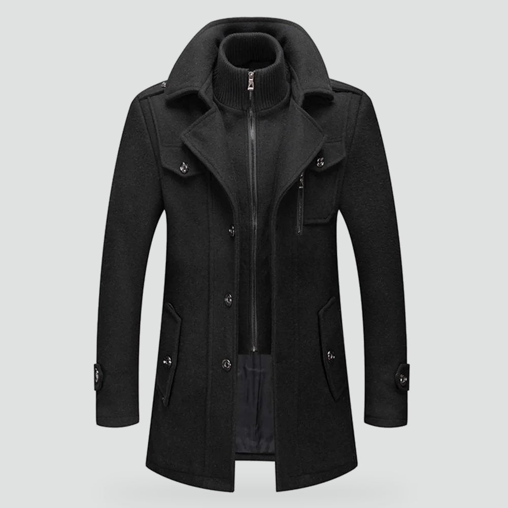 Men's winter coat with a detachable inner vest - product photo 1