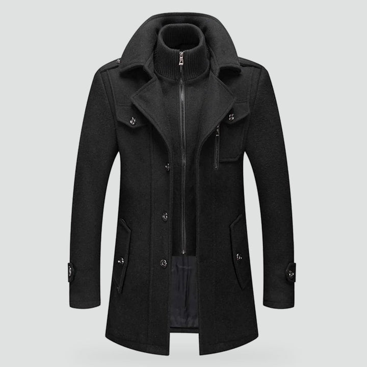 Men's winter coat with a detachable inner vest - product photo 1