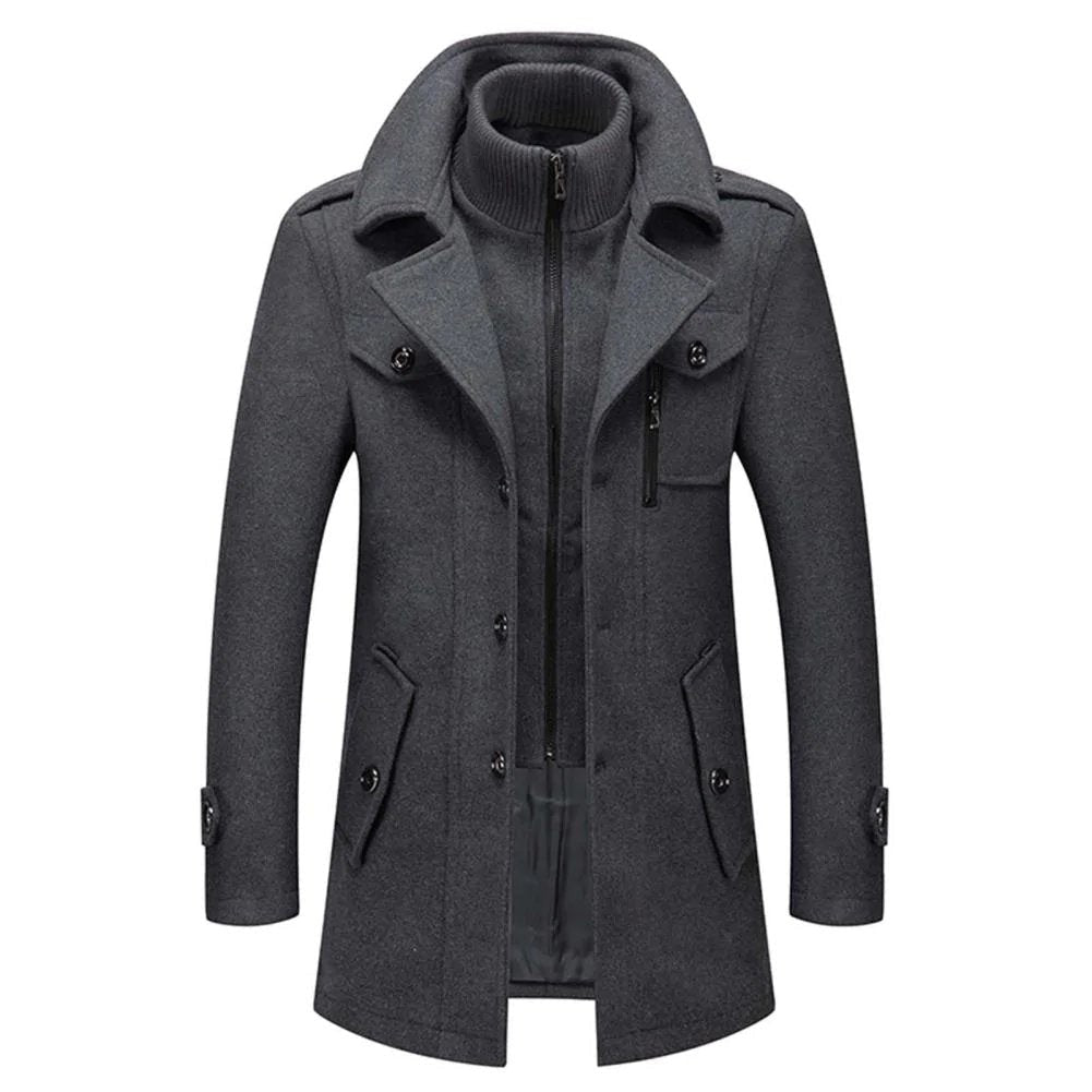 Men's winter coat with a detachable inner vest - product photo 2