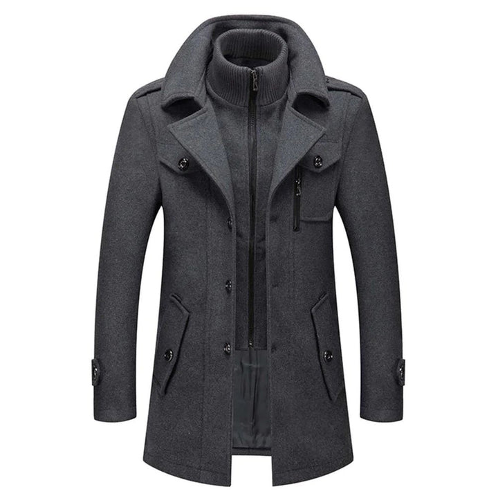 Men's winter coat with a detachable inner vest - product photo 2