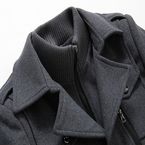 Men's winter coat with a detachable inner vest - product photo 8