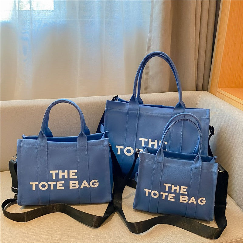 Plain canvas tote bag - product photo 3
