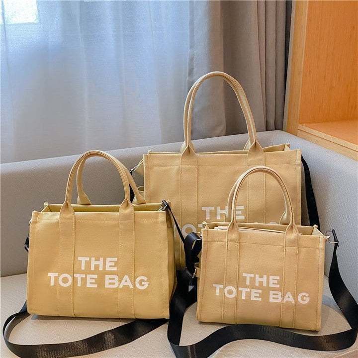 Plain canvas tote bag - product photo 4