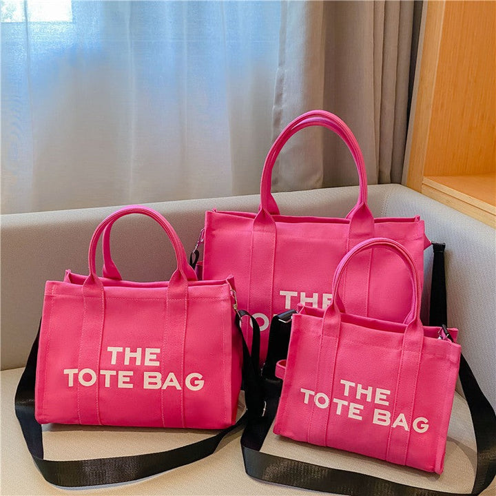 Plain canvas tote bag - product photo 5