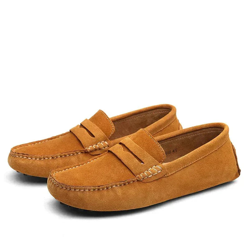 Nathan | Italian-Inspired Casual Leather Loafers For Men