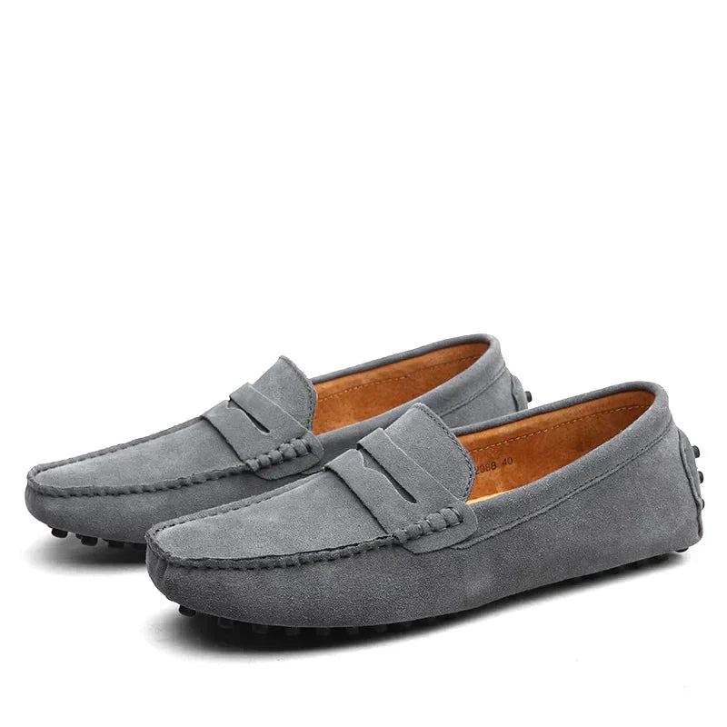 Nathan | Italian-Inspired Casual Leather Loafers For Men