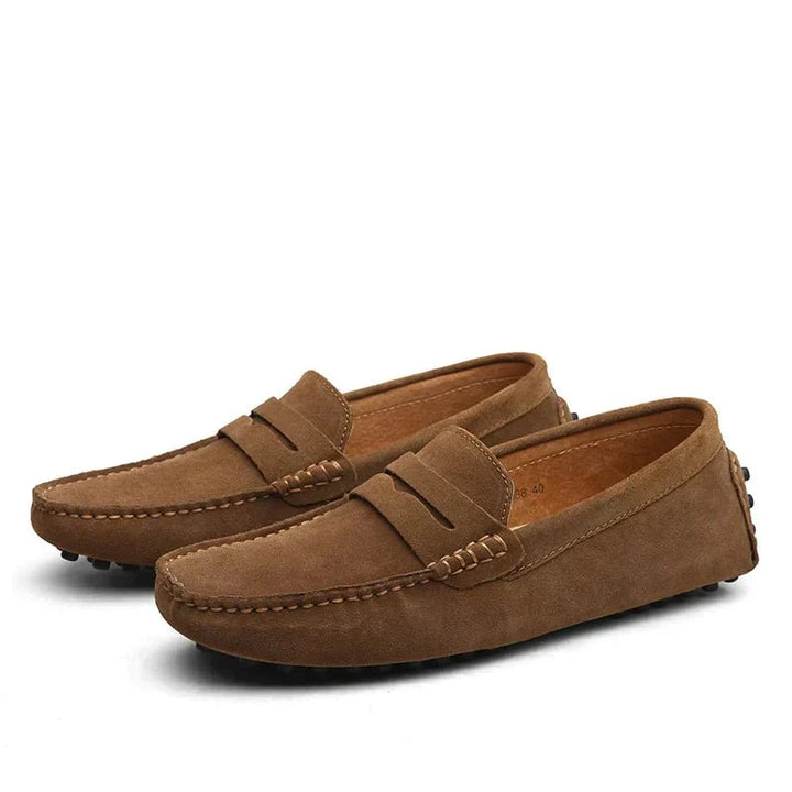 Nathan | Italian-Inspired Casual Leather Loafers For Men