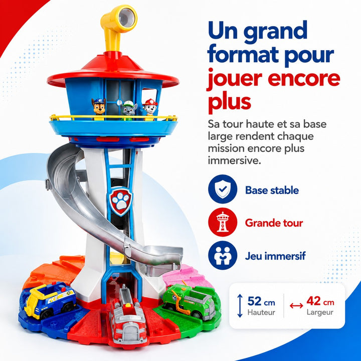 Multi-level rescue play tower with figures - product photo 4