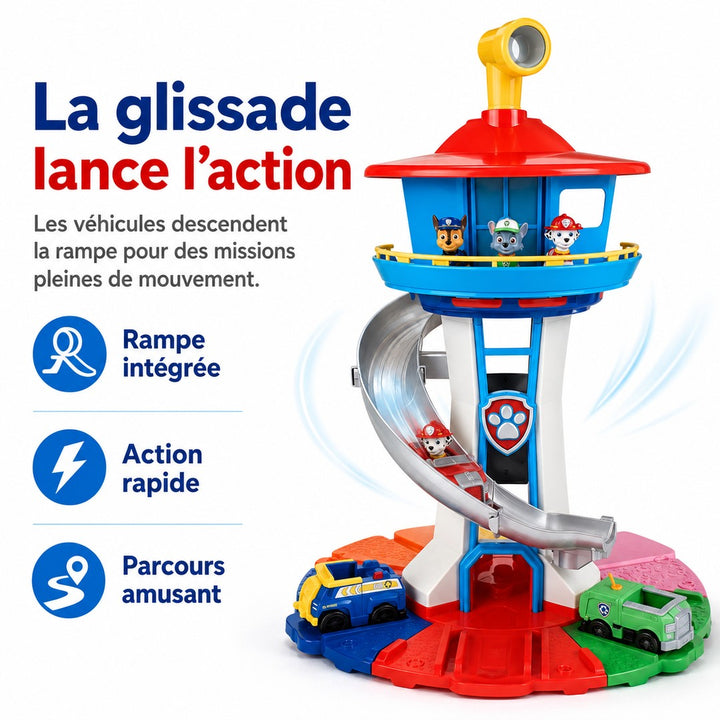 Multi-level rescue play tower with figures - product photo 6