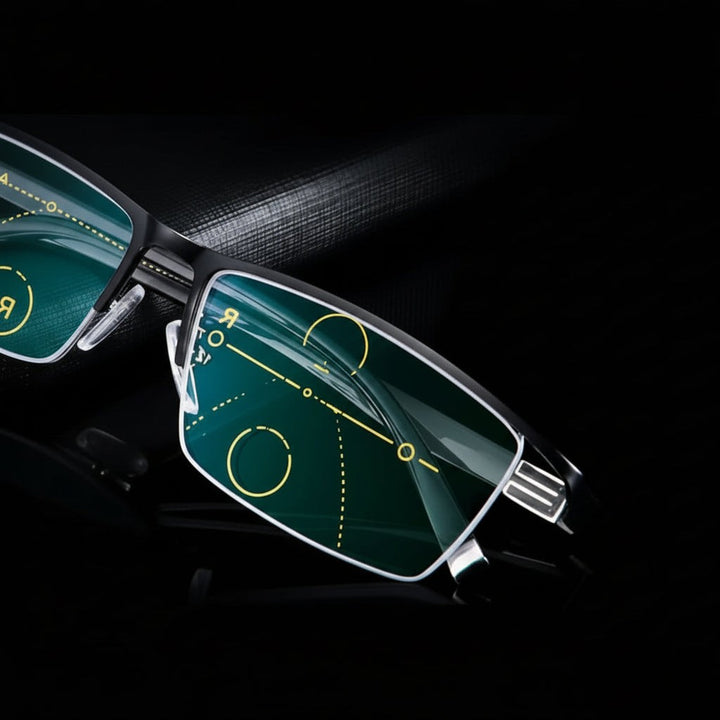 Multi-zone reading glasses with a slim frame - product photo 4
