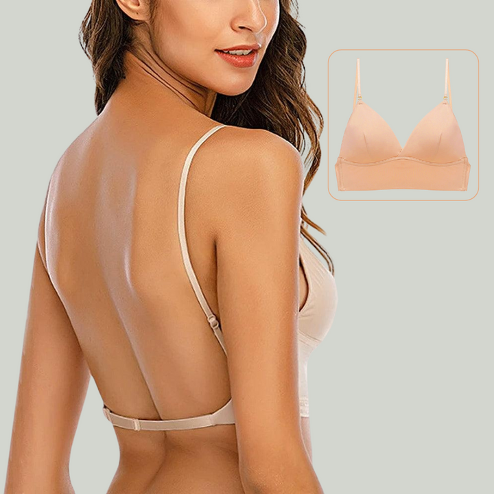 Emily | Seamless Support Low-Back Comfort Bra For Women