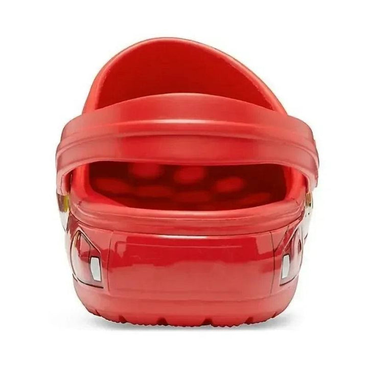 Non-slip kids' clogs with a race car design - product photo 2