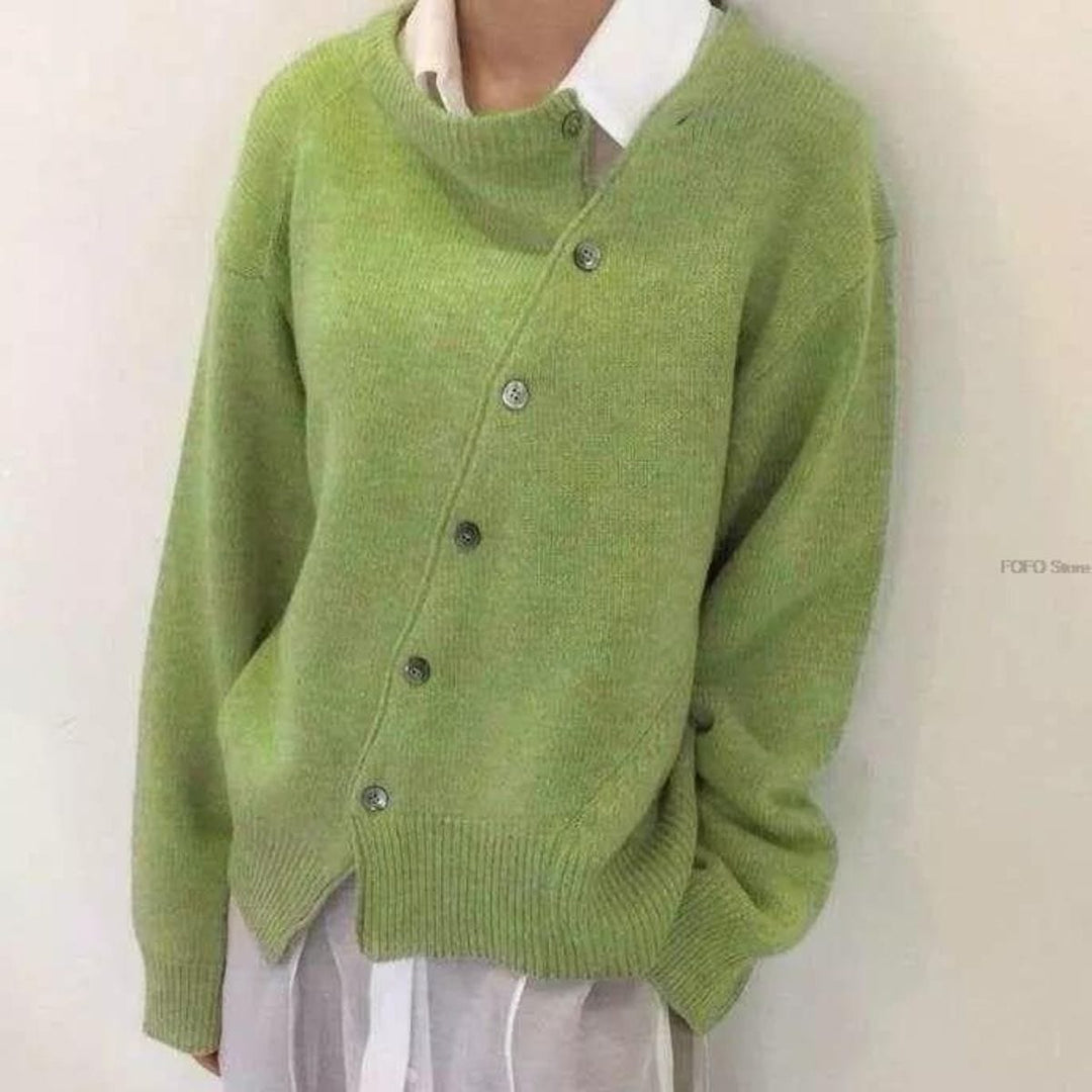 Elise | Soft Fine Wool Wrap Cardigan With Luxurious Warmth