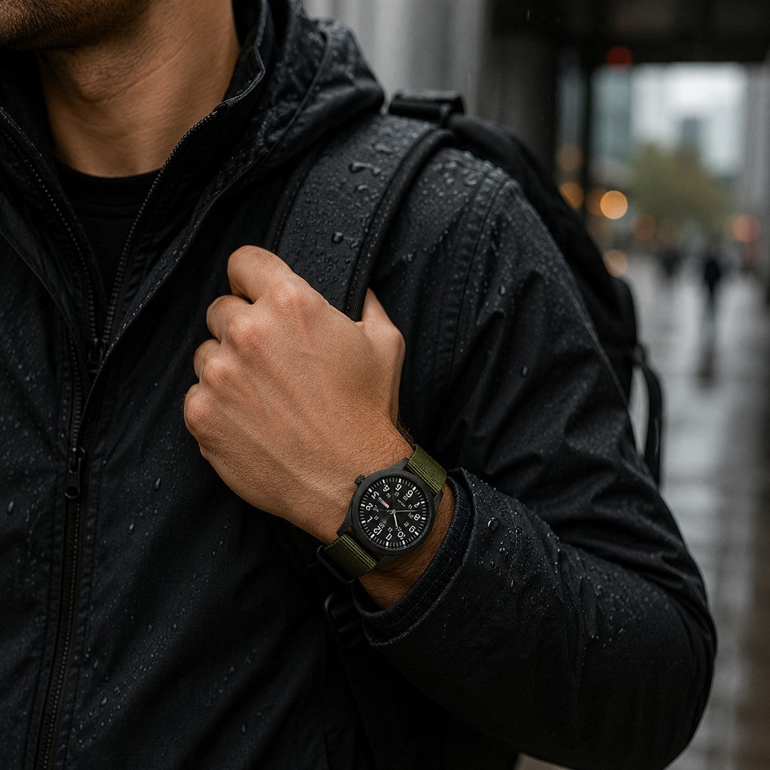 Outdoor men's watch with sapphire glass - product photo 10
