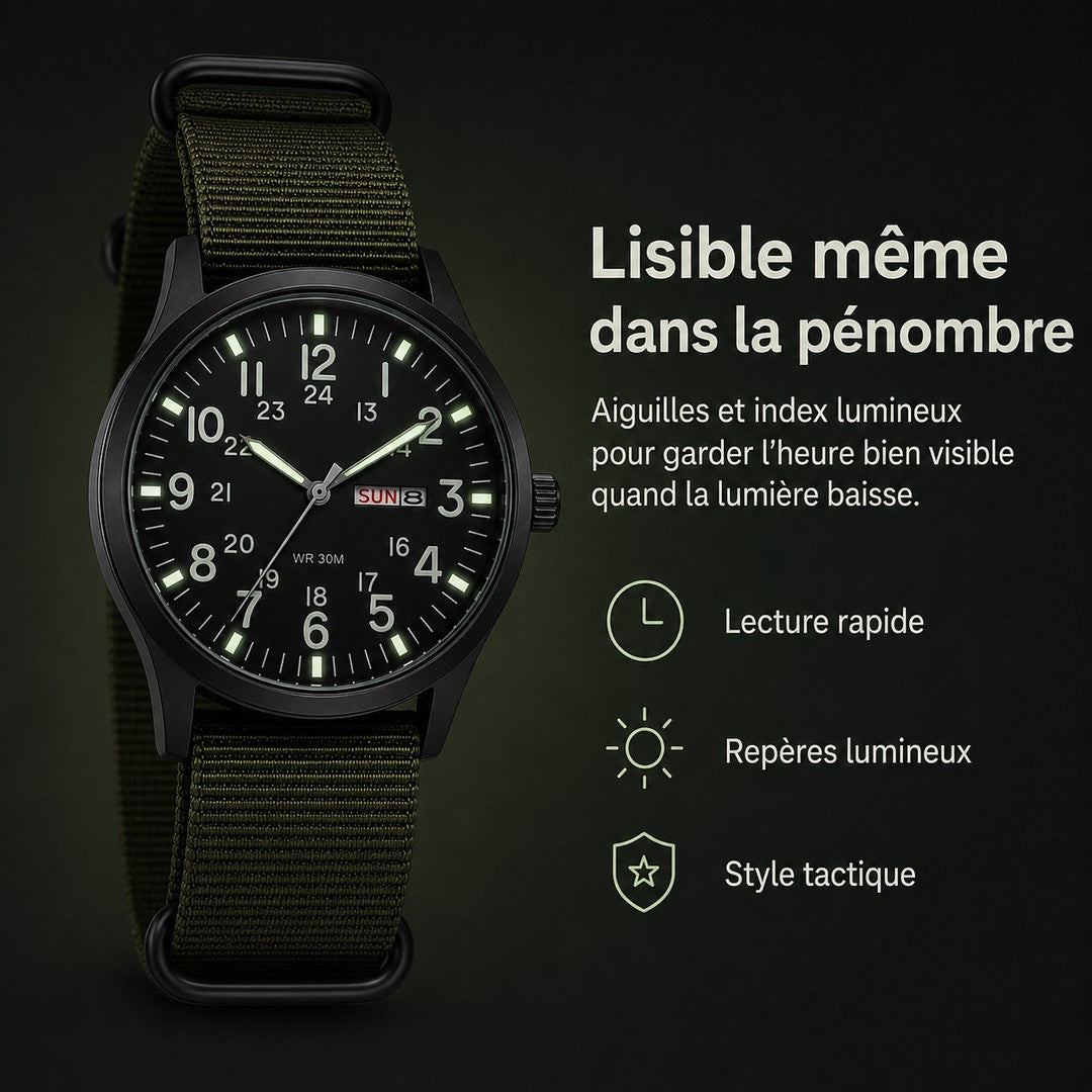 Outdoor men's watch with sapphire glass - product photo 5