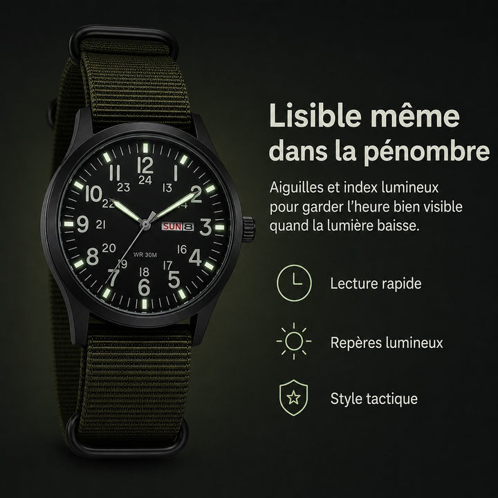 Outdoor men's watch with sapphire glass - product photo 5