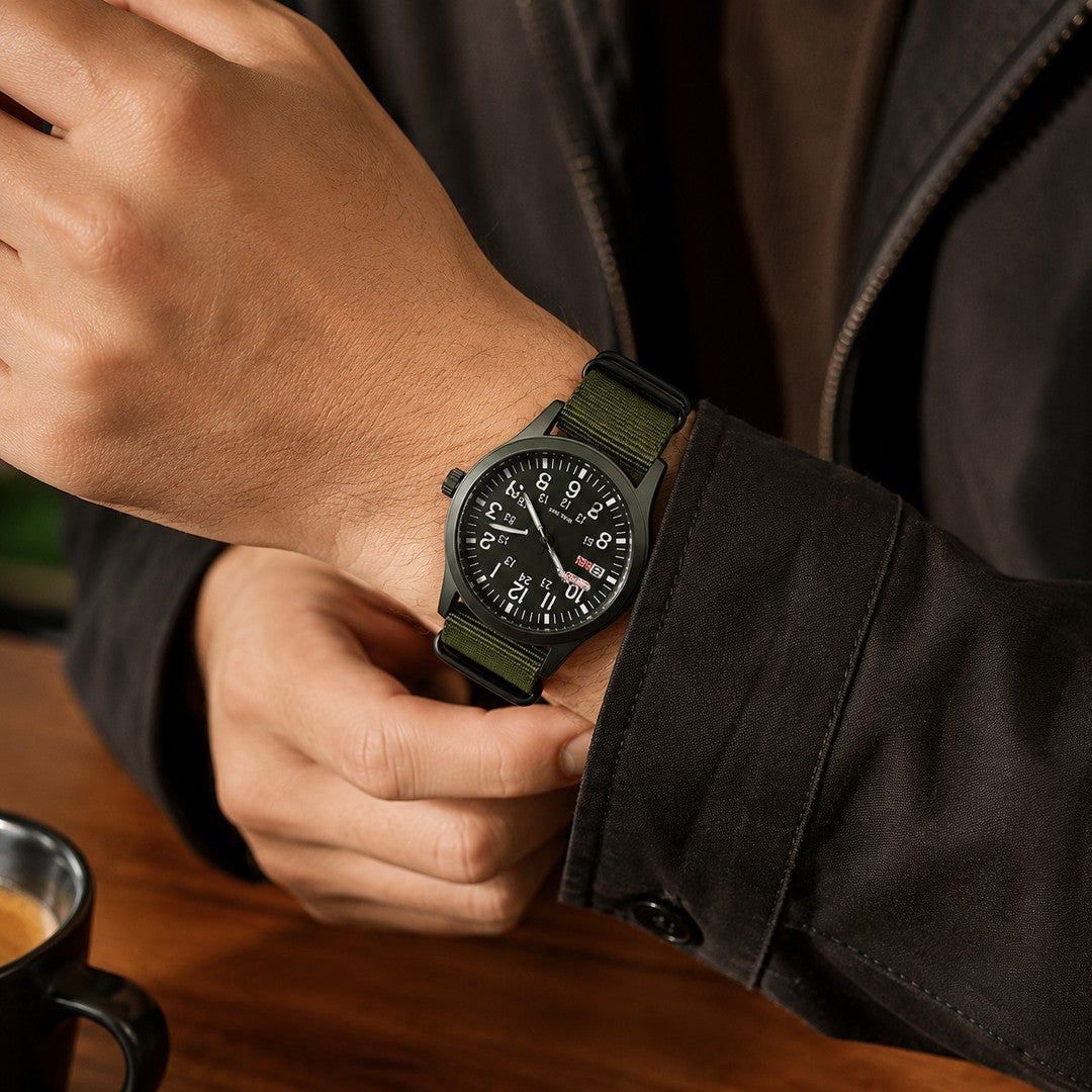 Outdoor men's watch with sapphire glass - product photo 9