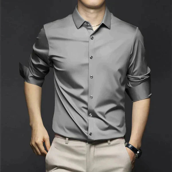 Julian | Classic Long-Sleeve Button-Up Shirt For Men
