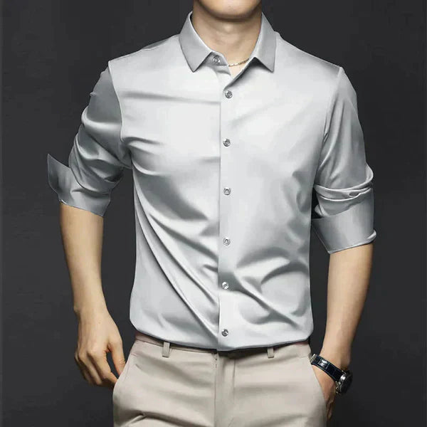 Julian | Classic Long-Sleeve Button-Up Shirt For Men
