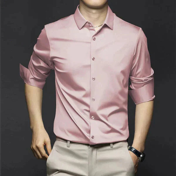 Julian | Classic Long-Sleeve Button-Up Shirt For Men