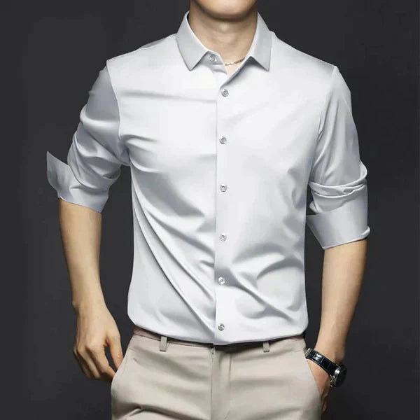 Julian | Classic Long-Sleeve Button-Up Shirt For Men