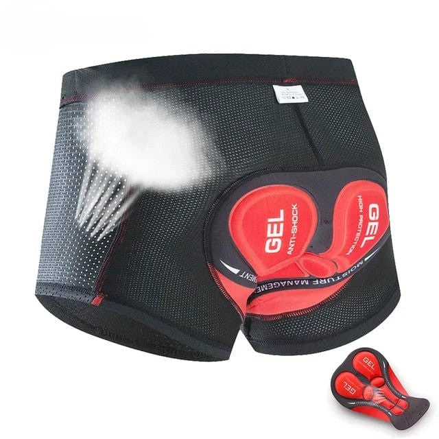 Padded riding shorts with gel inserts - product photo 4