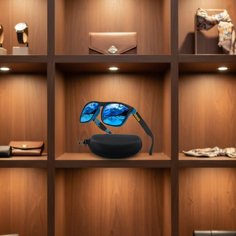 Polarized UV400 sunglasses with an ergonomic frame - product photo 1