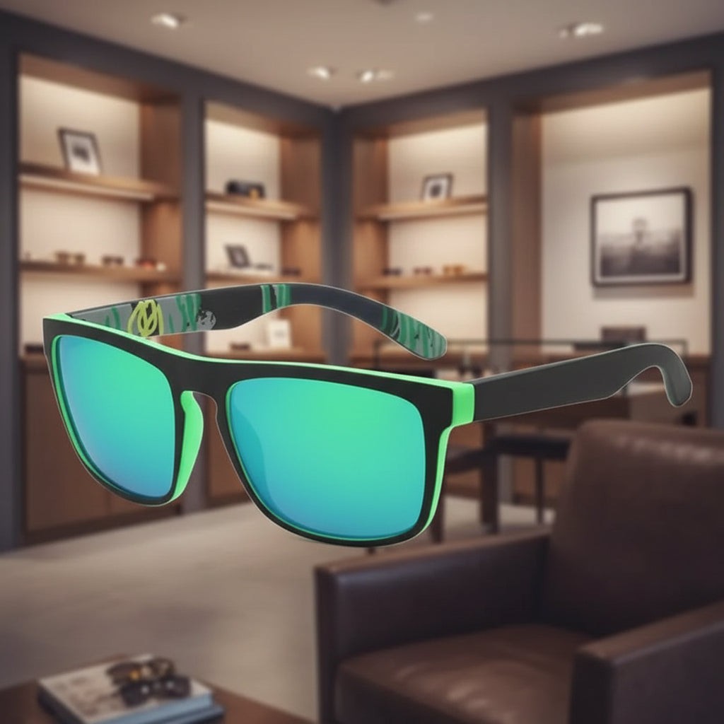 Polarized UV400 sunglasses with an ergonomic frame - product photo 4