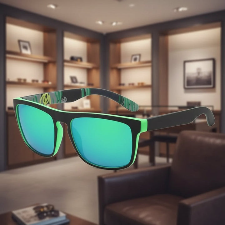 Polarized UV400 sunglasses with an ergonomic frame - product photo 4