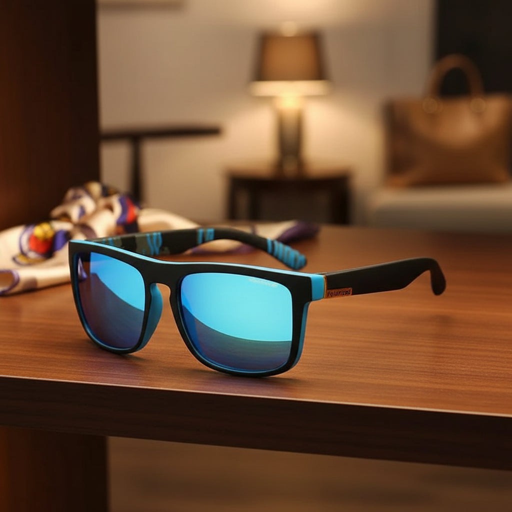 Polarized UV400 sunglasses with an ergonomic frame - product photo 6