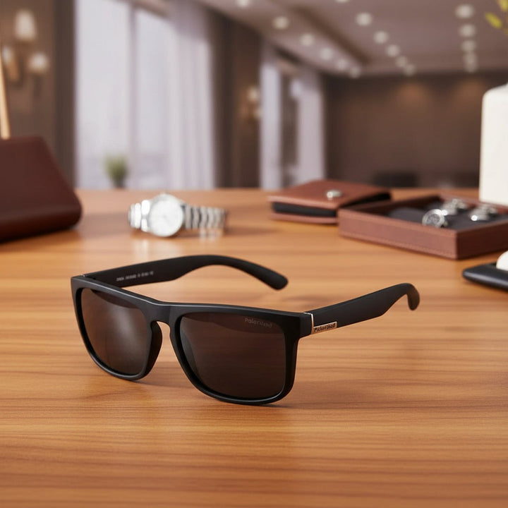 Polarized UV400 sunglasses with an ergonomic frame - product photo 7