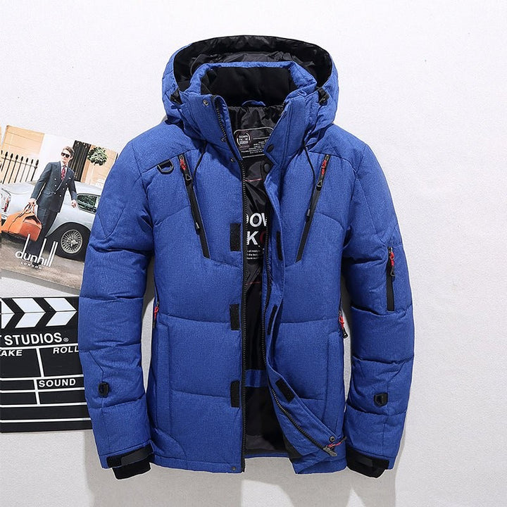Premium winter parka with a weatherproof shell - product photo 3