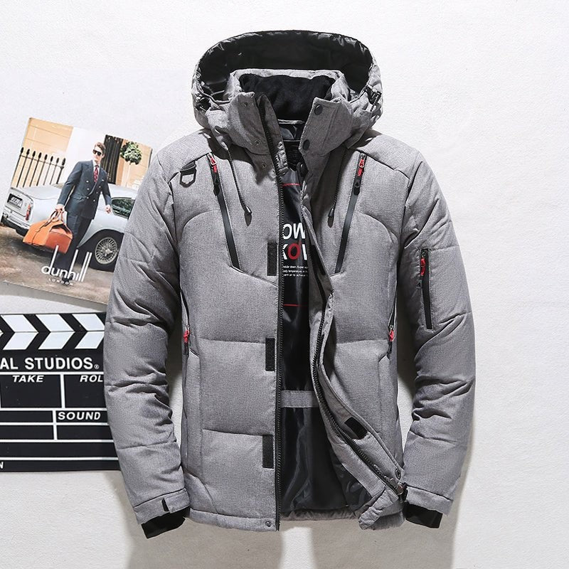 Premium winter parka with a weatherproof shell - product photo 4
