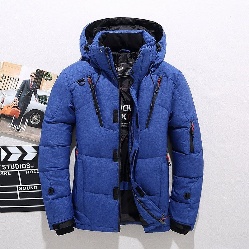 Premium winter parka with a weatherproof shell - product photo 7