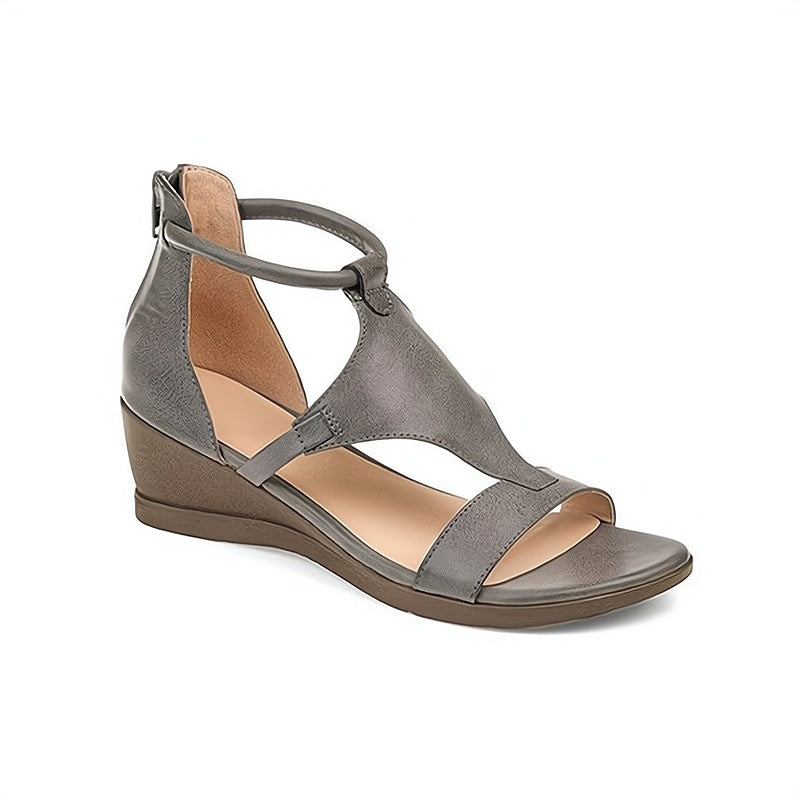 Zoe | Women’s Supportive Wedge Strap Sandals