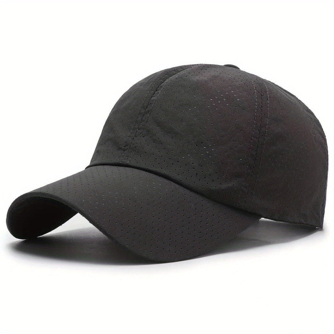 Quick-dry mesh cap with breathable panels - product photo 11