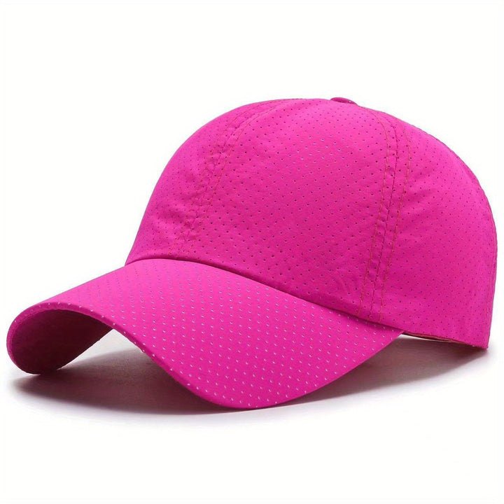 Quick-dry mesh cap with breathable panels - product photo 12