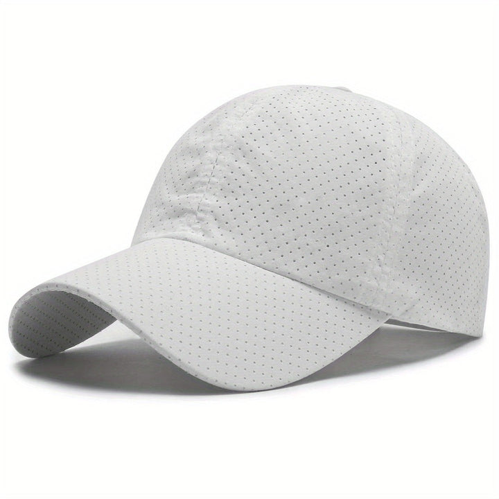 Quick-dry mesh cap with breathable panels - product photo 7