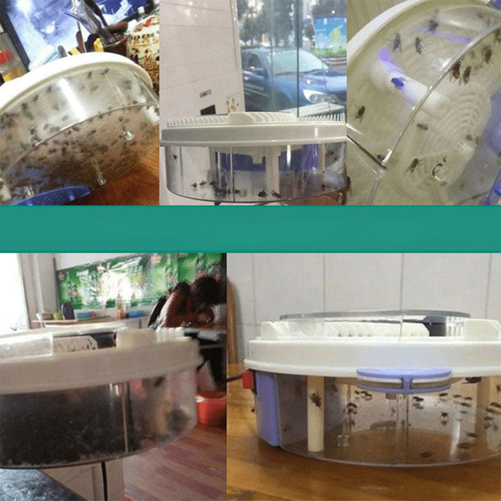 Quiet LED insect trap with a removable catch tray - product photo 4