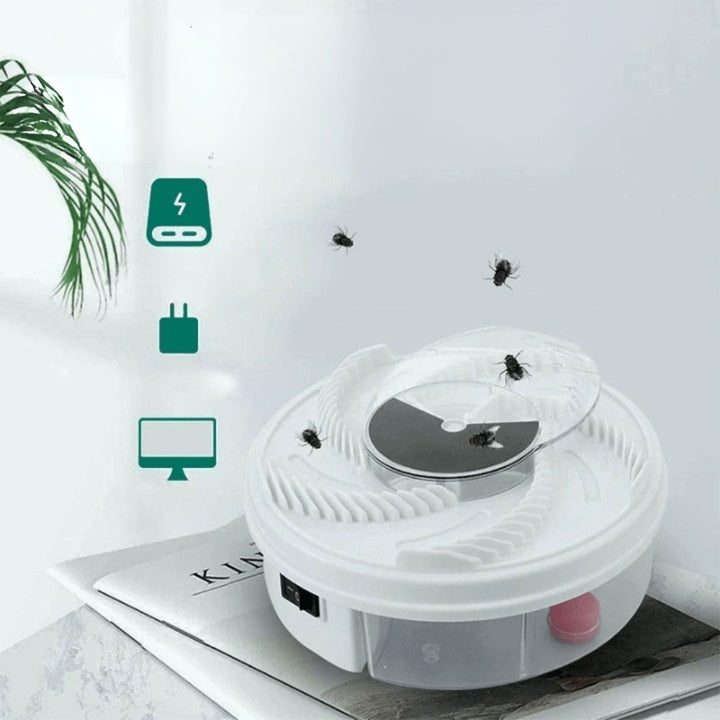 Quiet LED insect trap with a removable catch tray - product photo 5