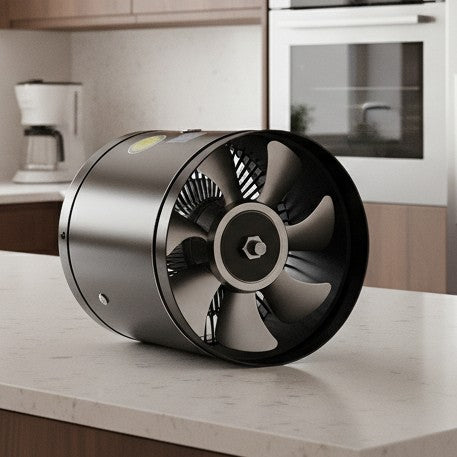 Quiet extractor fan fitted in a wall - product photo 1