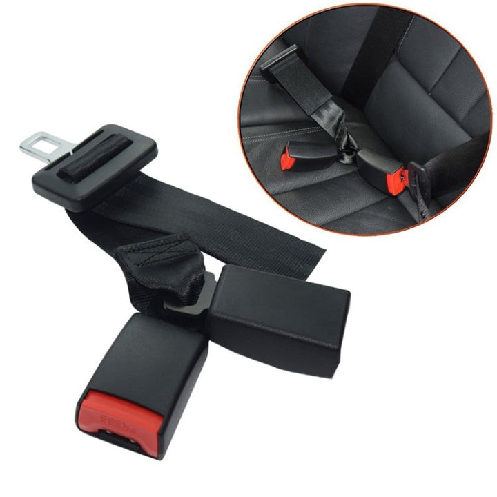 Rear seat belt extender set with a bracket - product photo 1
