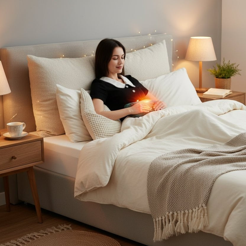 Rechargeable cordless heat pad - product photo 2