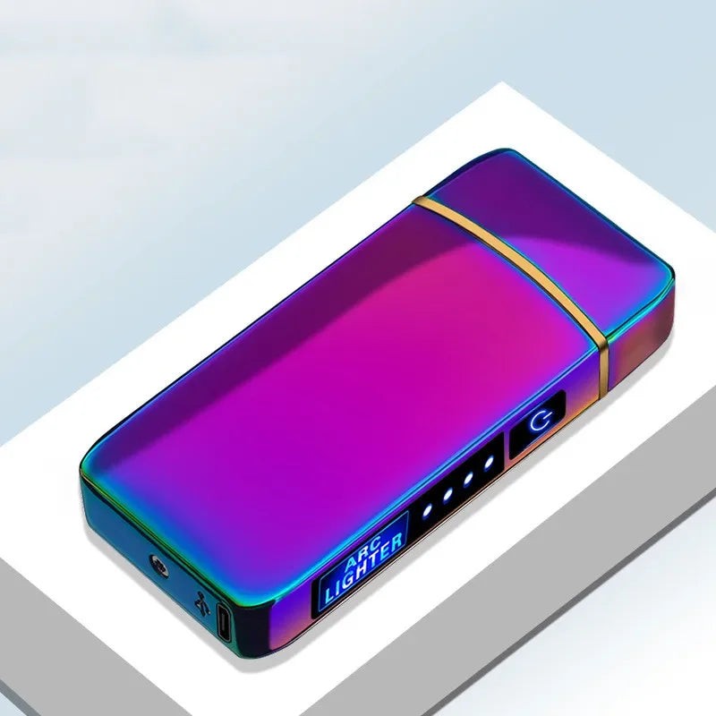 Rechargeable dual arc plasma lighter in a metal body - product photo 12