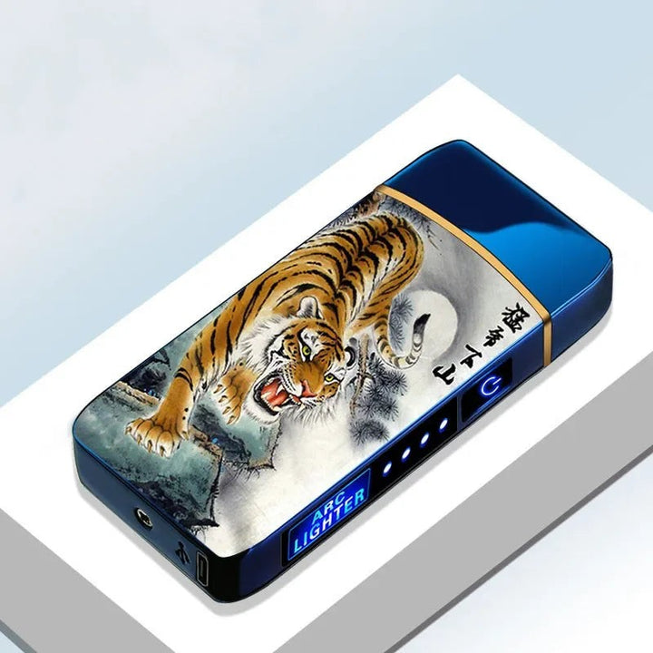 Rechargeable dual arc plasma lighter in a metal body - product photo 13