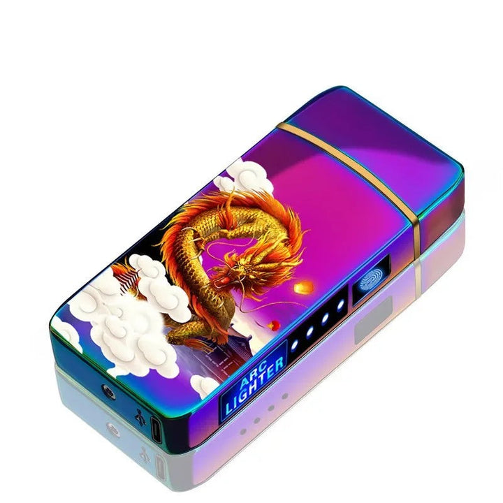 Rechargeable dual arc plasma lighter in a metal body - product photo 22
