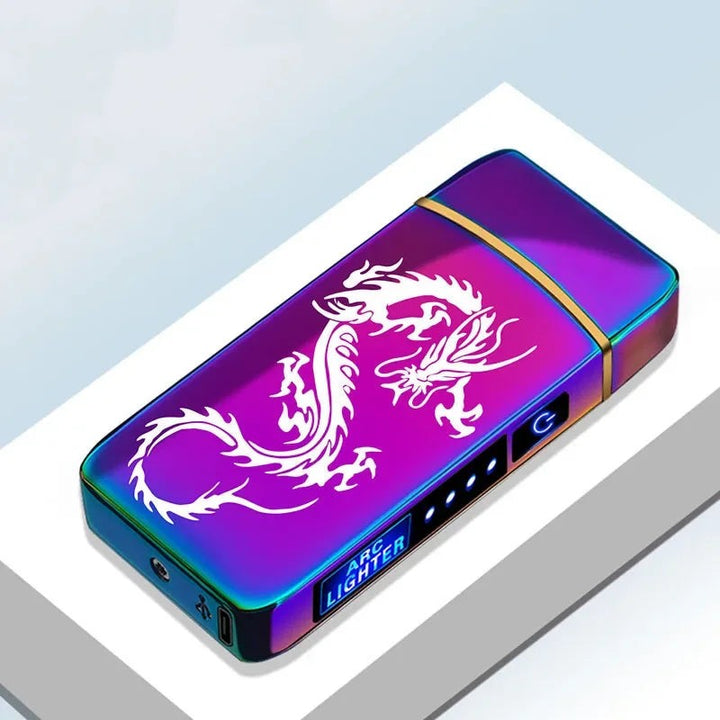 Rechargeable dual arc plasma lighter in a metal body - product photo 23