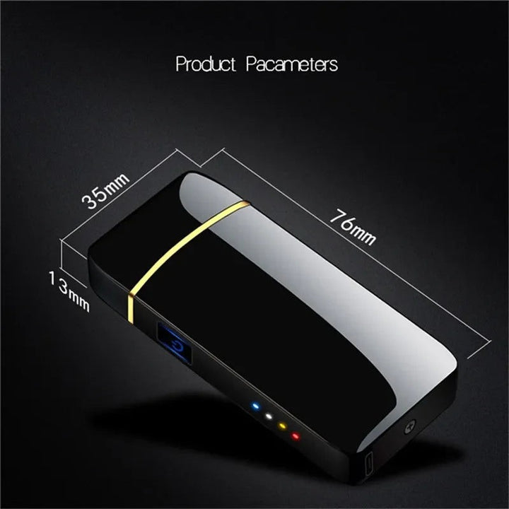 Rechargeable dual arc plasma lighter in a metal body - product photo 5