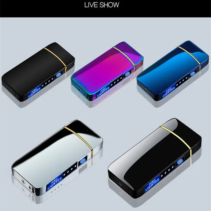 Rechargeable dual arc plasma lighter in a metal body - product photo 6