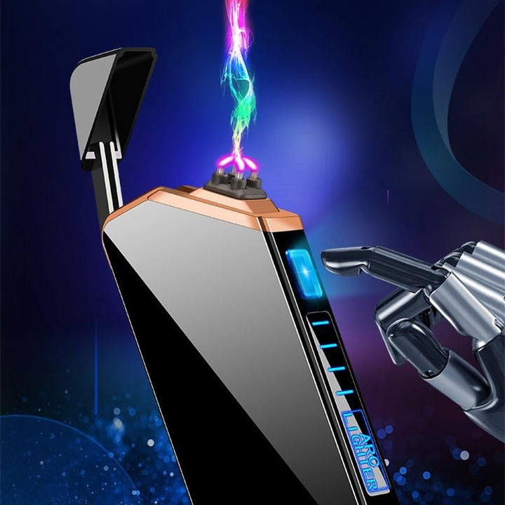 Rechargeable electric plasma lighter with an arc - product photo 2